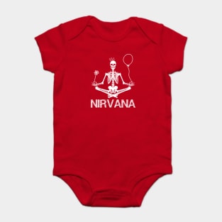 Nirvana Yoga Skull Baby Bodysuit